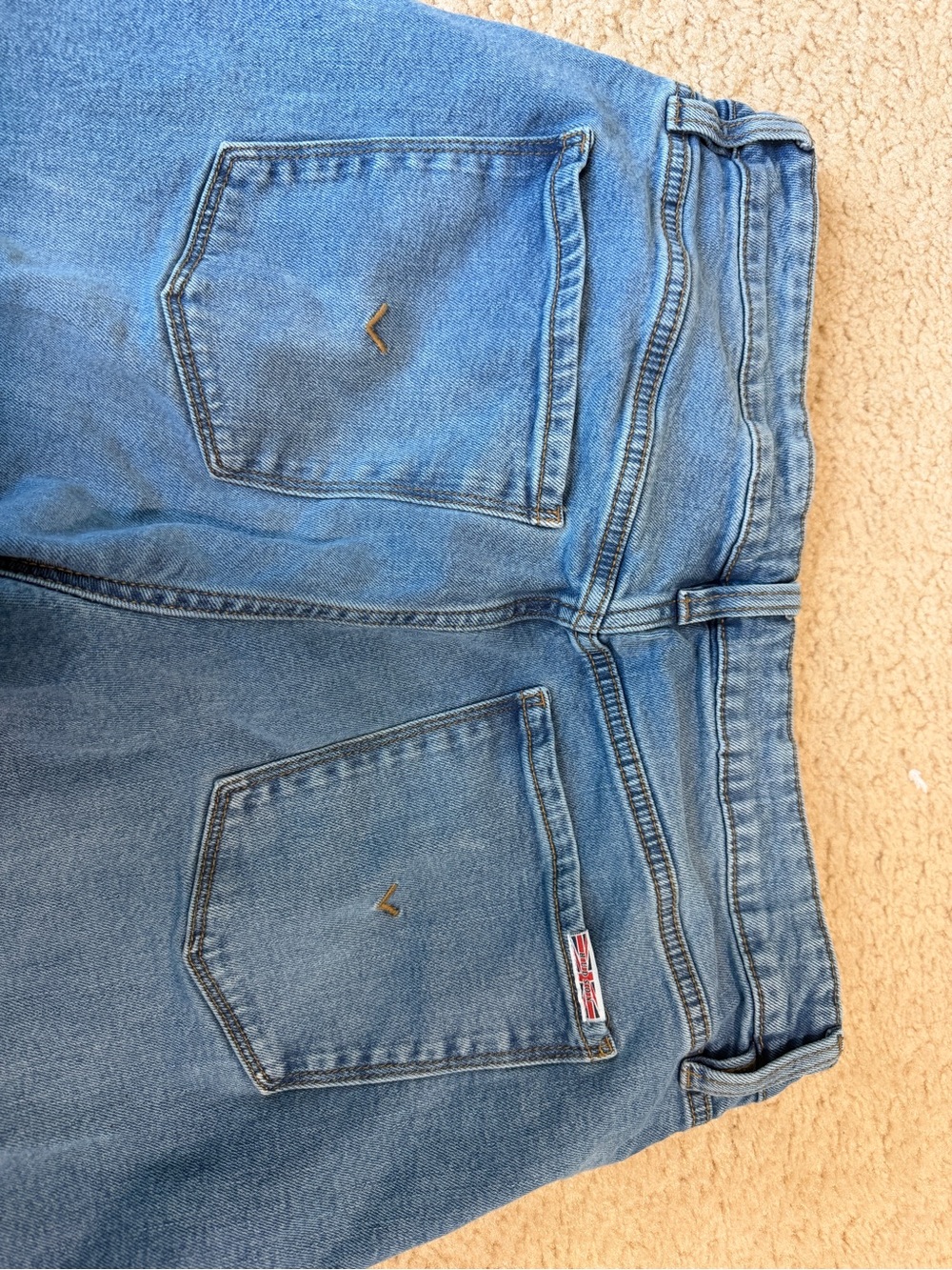 Hudson Jeans Light Blue Wide-Leg Denim - Picture 5 of 5